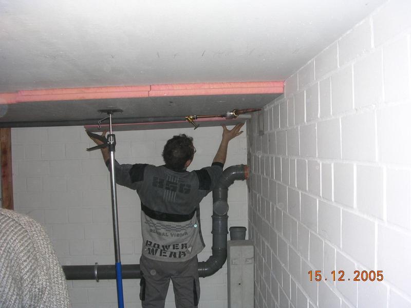 Befestigung der Platten