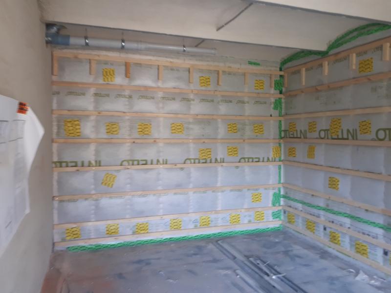 Innendämmung Vorsatzschale Zellulose