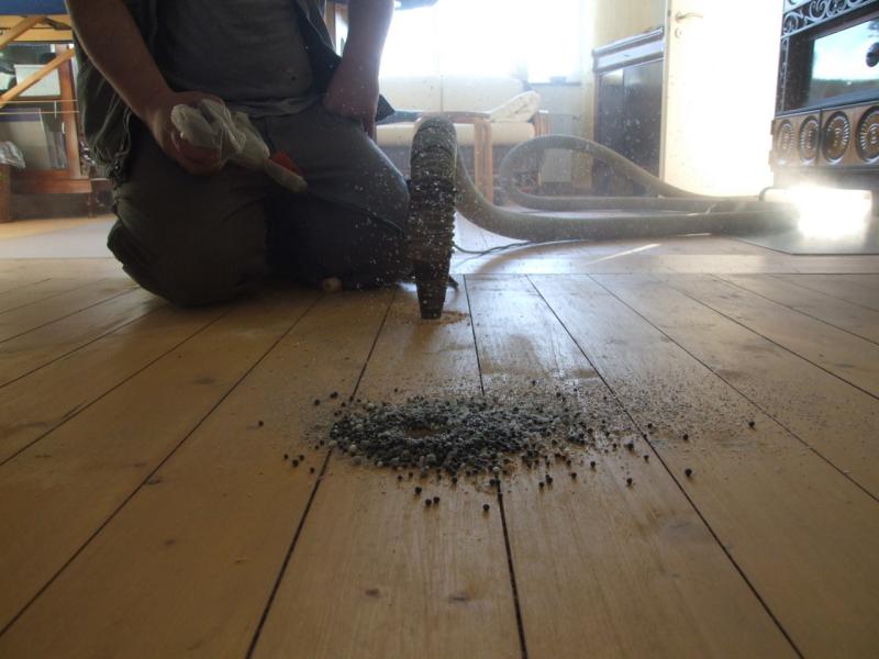 Polystyrol unter Diele 1